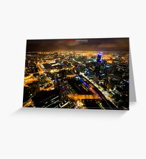 City of Lights Greeting Card