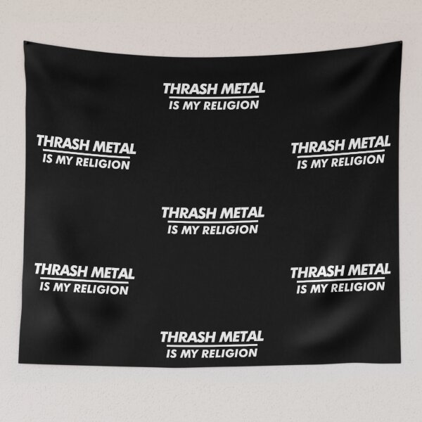 Item preview, Thrash Metal is my religion designed and sold by GatoBlanco.