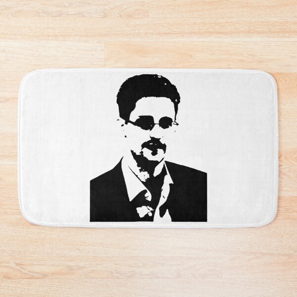 Item preview, Edward Snowden Silhouette (Black) designed and sold by TheLastStand.