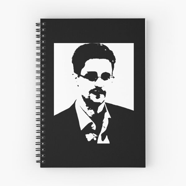 Item preview, Edward Snowden Silhouette (White) designed and sold by TheLastStand.