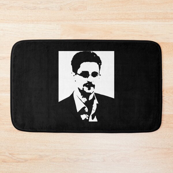 Item preview, Edward Snowden Silhouette (White) designed and sold by TheLastStand.