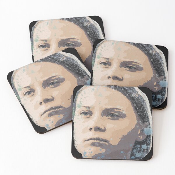 Item preview, Greta Thunberg Face Climate Change Activist  designed and sold by JackCurtis1991.