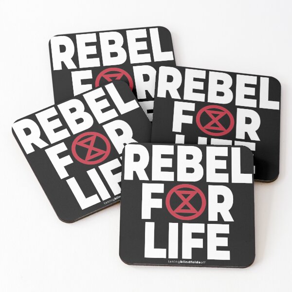 Item preview, REBEL FOR LIFE - Vegan Activist Graphics #takingblindfoldsoff 86 designed and sold by blindfoldsoff.