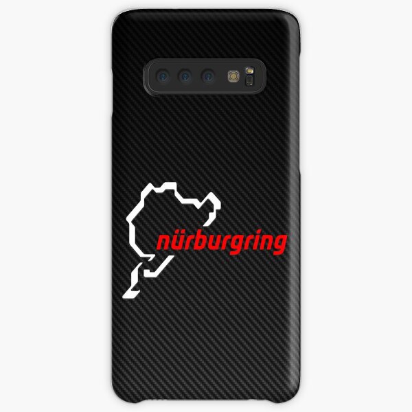 Nürburgring Carbon Fiber white / red Samsung Galaxy Snap Case