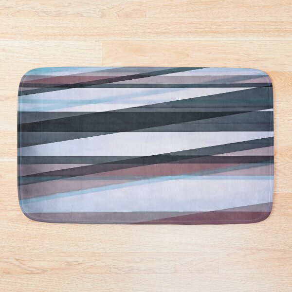 Item preview, Semi Transparent Layers In Pale Blue Burgundy and Black designed and sold by taiche.