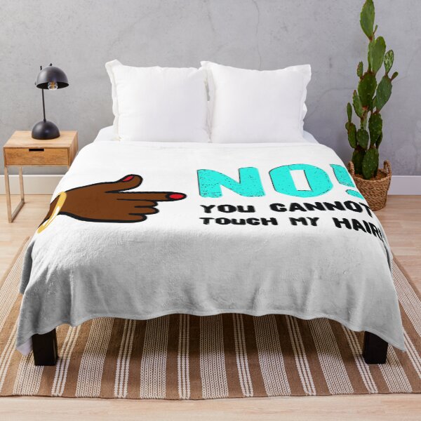 Item preview, No! You Can’t Touch My Hair designed and sold by blackgirljoy.