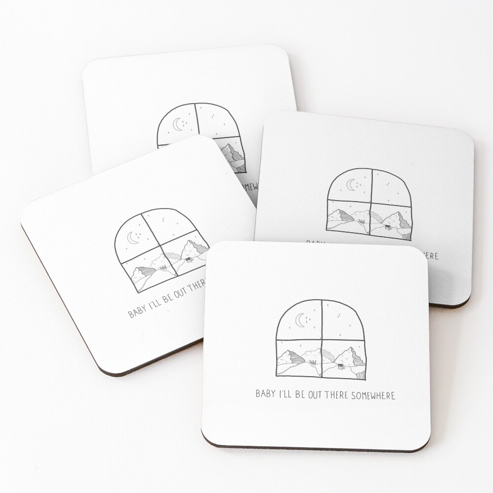 Item preview, Coasters (Set of 4) designed and sold by cucumberpatchx.