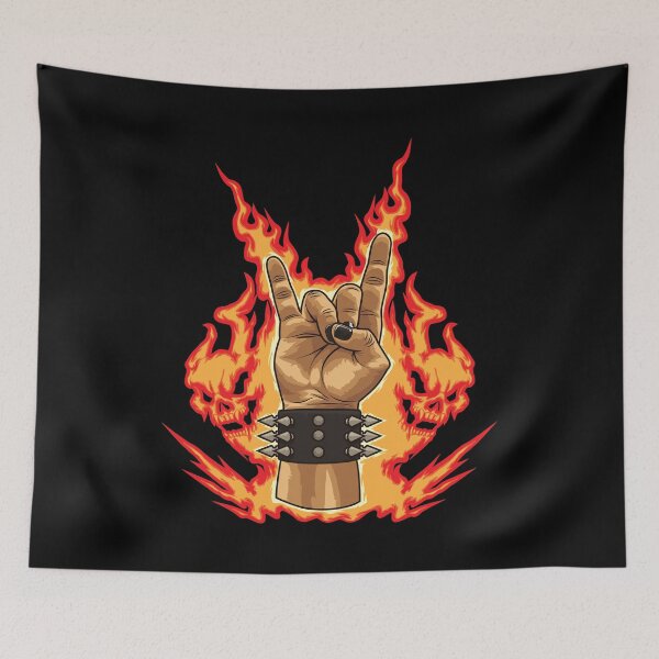 Item preview, Devil Horns Sign - Heavy Metal Festival Gesture designed and sold by anziehend.