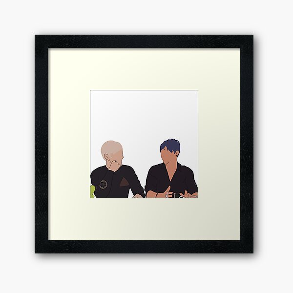 Sam and Colby Framed Art Print