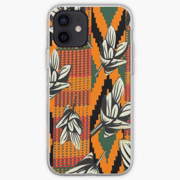 Kente Floral iPhone Soft Case