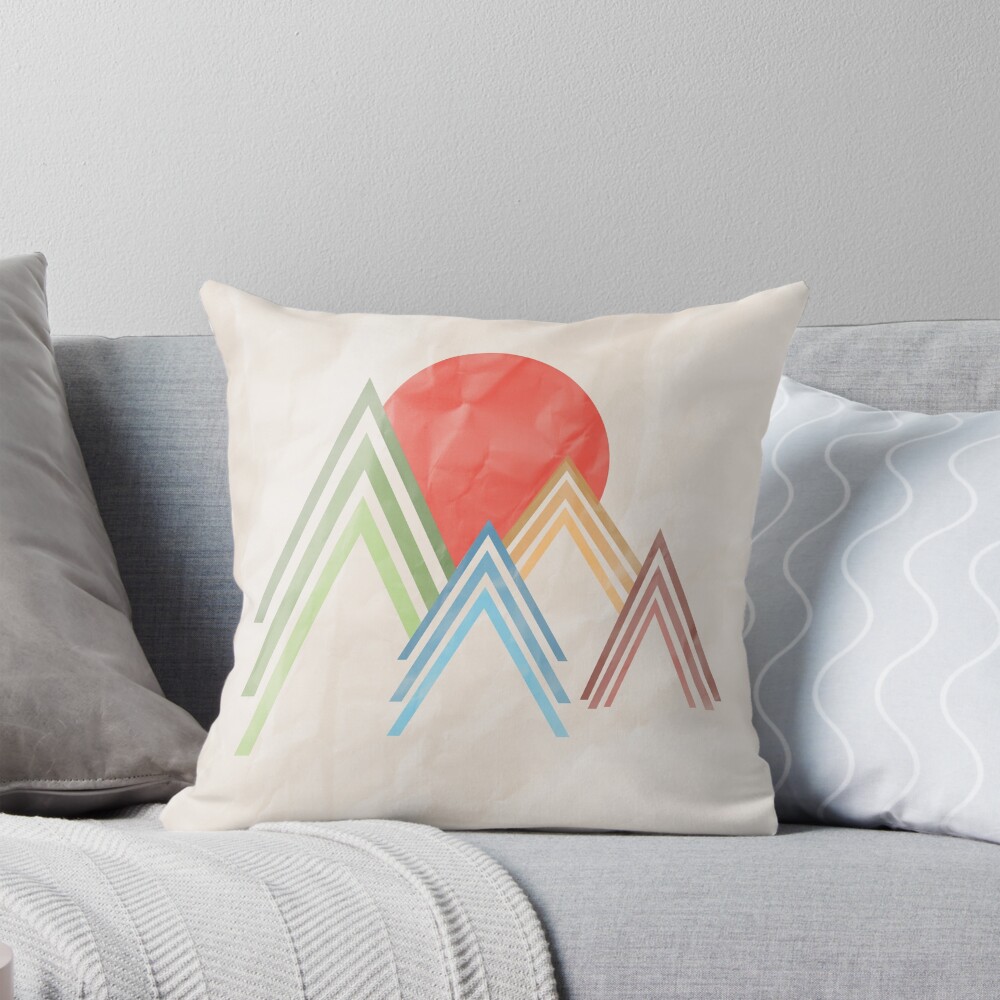 Item preview, Throw Pillow designed and sold by HalamoDesigns.