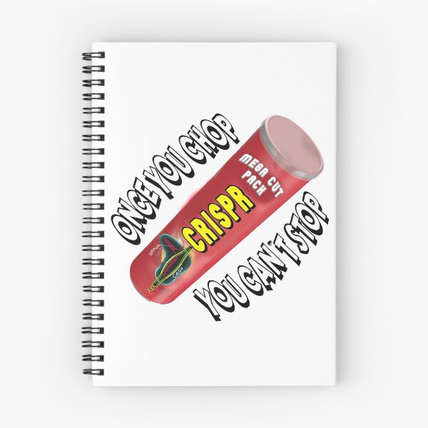 Item preview, CRISPR - Once You Chop You Can't STOP designed and sold by Science-is-Pun.