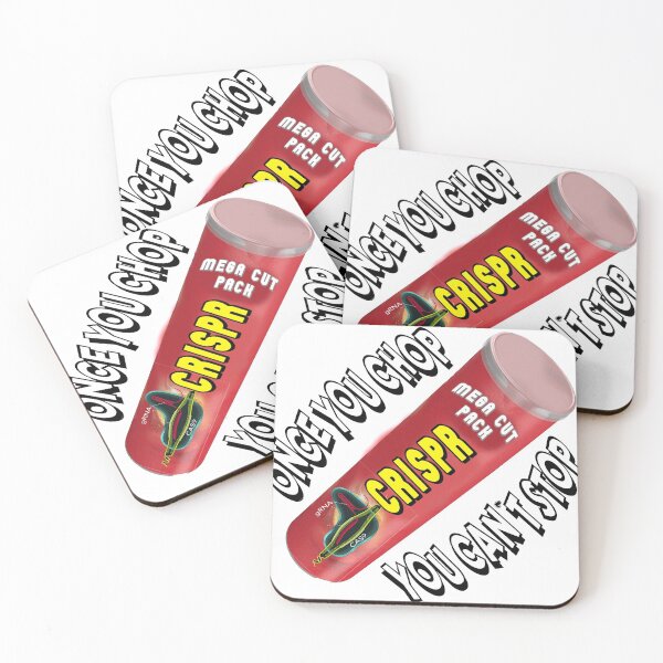 Item preview, CRISPR - Once You Chop You Can't STOP designed and sold by Science-is-Pun.