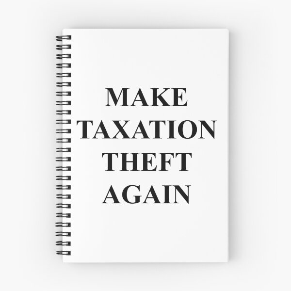 Item preview, Make Taxation Great Again (Black) designed and sold by TheLastStand.