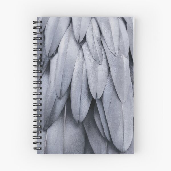 Item preview, PARROT FEATHERS STEAL GREY by Monika Strigel designed and sold by SunlightStudios.