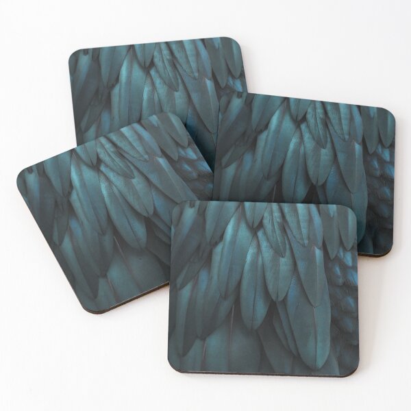 Item preview, DARK FEATHERS GREEN by Monika Strigel designed and sold by SunlightStudios.