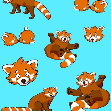 Artwork thumbnail, Red Pandas by BoxDesigns