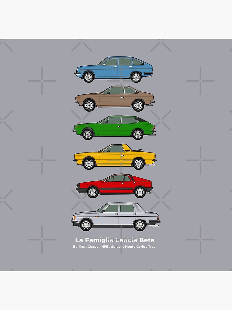 Lancia Beta Classic Car Collection by RJWautographics