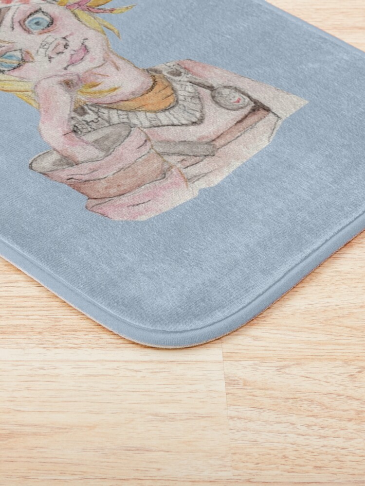Alternate view of Tiny Tina Borderlands Fan Art Bath Mat