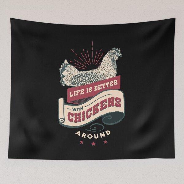 Item preview, life is better with chickens designed and sold by DerSenat.