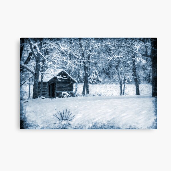 Blue Christmas Canvas Print