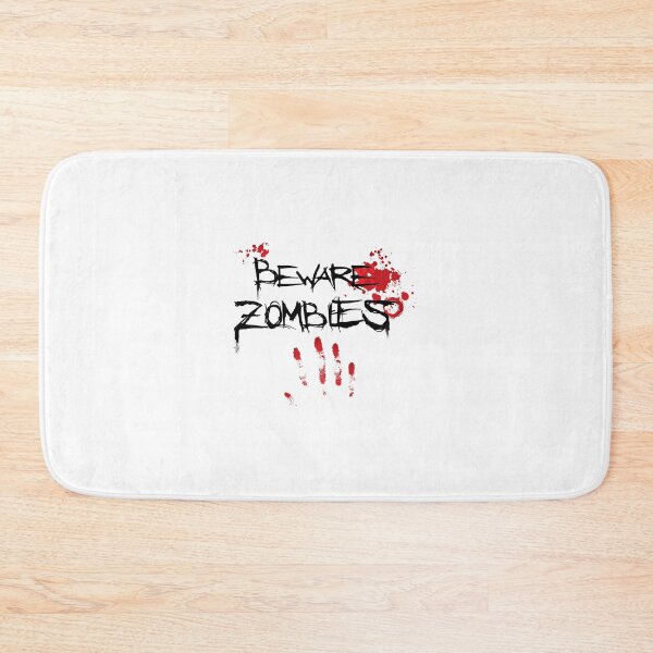 Item preview, Beware Zombies Bloody Hand designed and sold by Rott515.