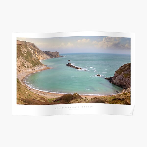 Man O' War Cove, Dorset Poster