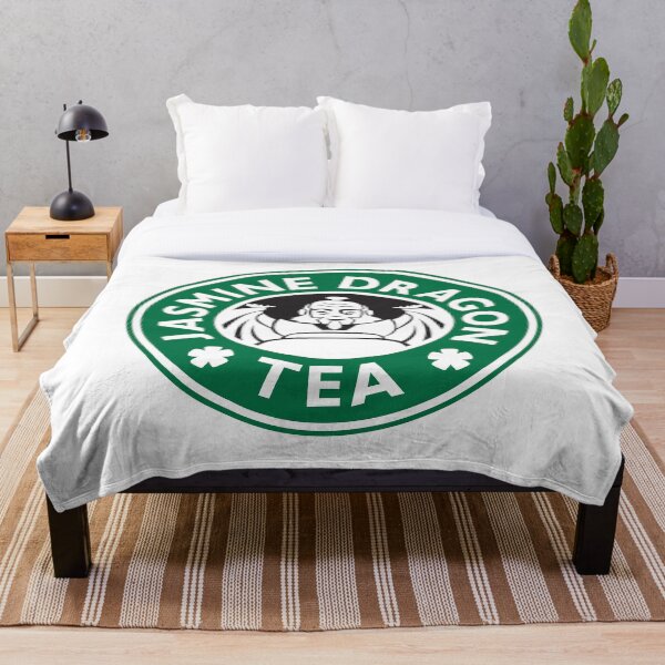 Jasmine Dragon, Uncle Iroh's Fine Tea Shop, Avatar-Inspired Design Throw Blanket