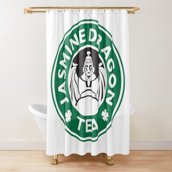 Jasmine Dragon Tea Shop Shower Curtain