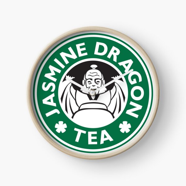 Jasmine Dragon Tea Shop Clock