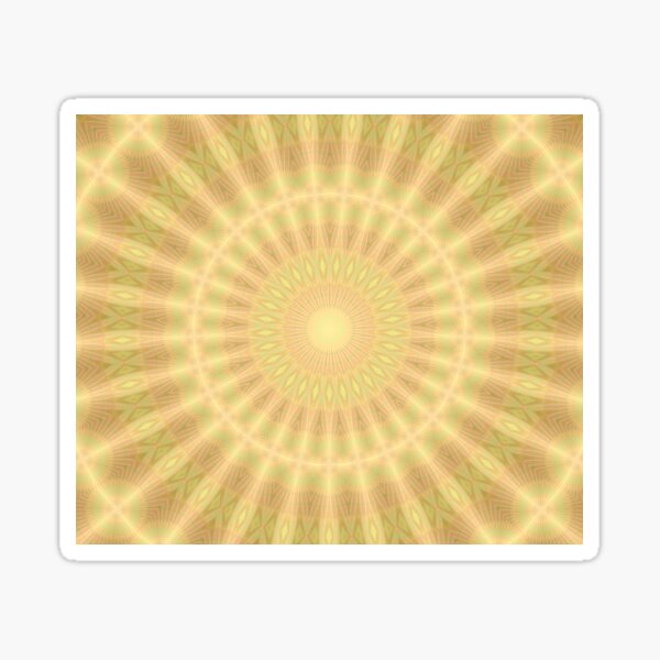 Tropical Mandala Sticker