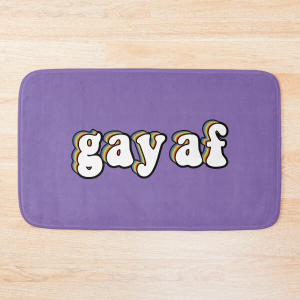 Item preview, gay af (rainbow shadow) designed and sold by brenda-lee.