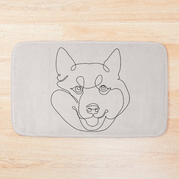 Item preview,  One Line Shiba Inu designed and sold by Huebucket.