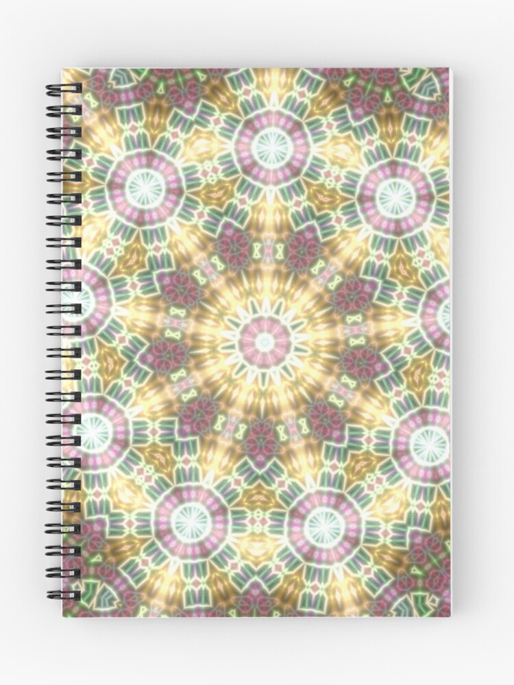 Thumbnail 1 of 3, Journal, Colorful Mandala designed and sold by brupelo.
