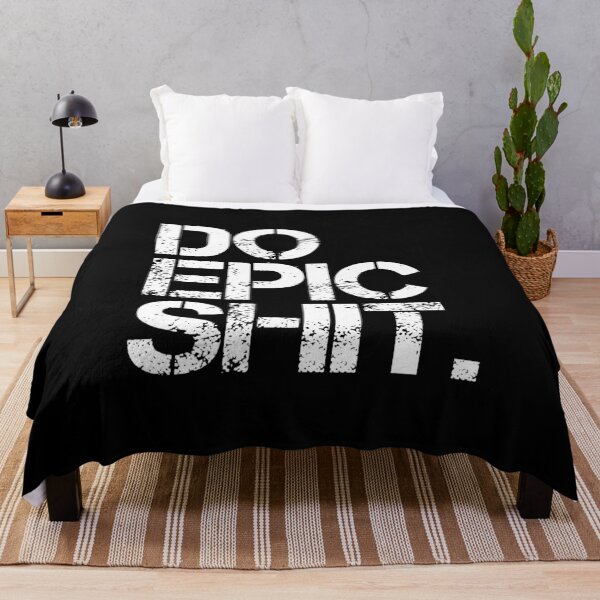 Item preview, Do Epic Shit - Minimal Black and white print - Motivational Poster 2 designed and sold by Studio Grafiikka.