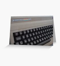 Commodore 64 Greeting Card