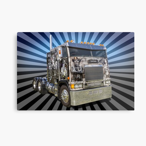 Freightliner Metal Print