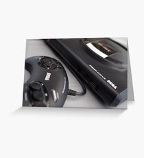 Sega Megadrive Greeting Card