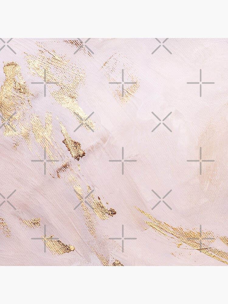 Rose Gold with Gold Strokes Texture by MysticMarble