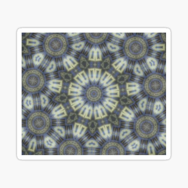 Rosybrown Mandala Sticker