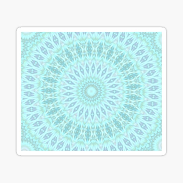 Blue Mandala Sticker