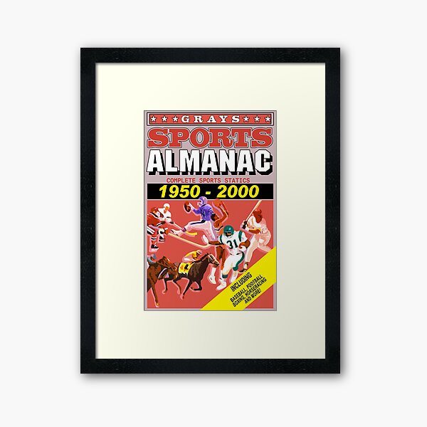 BTTF: Sports Almanac Framed Art Print