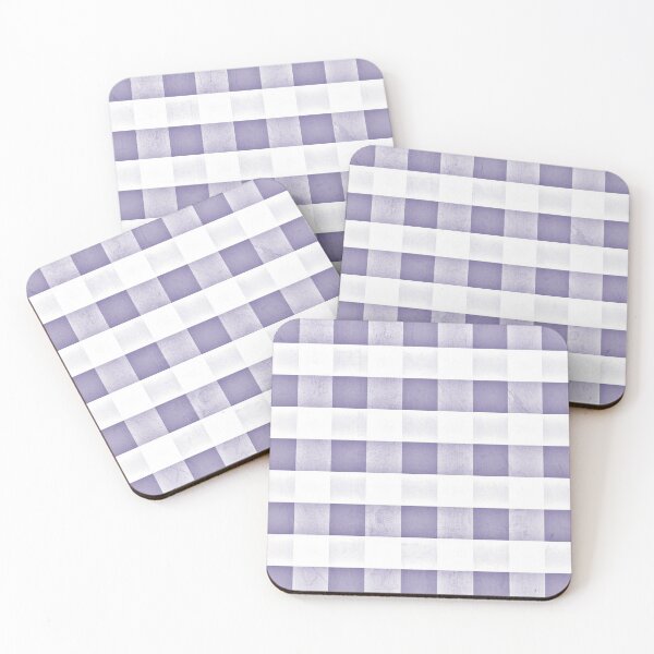 Item preview, FARMHOUSE SHABBY GINGHAM FRENCH LAVENDER by Monika Strlgel designed and sold by SunlightStudios.