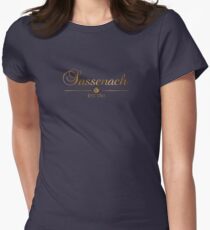 Sassenach est 1743 (Gold) Women's Fitted T-Shirt