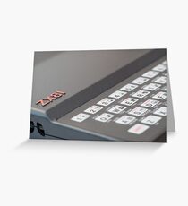 Sinclair ZX81 Greeting Card