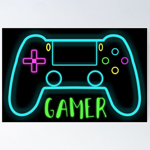 Video Game Controller Posters for Sale