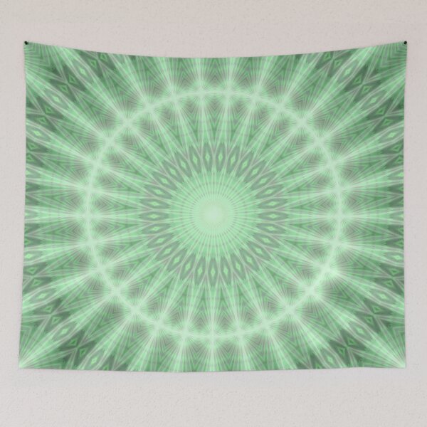 Item preview, Greenish Mandala designed and sold by brupelo.