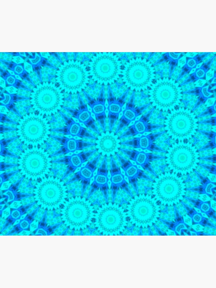 Thumbnail 3 of 3, Sticker, Vibrant Mandala designed and sold by brupelo.