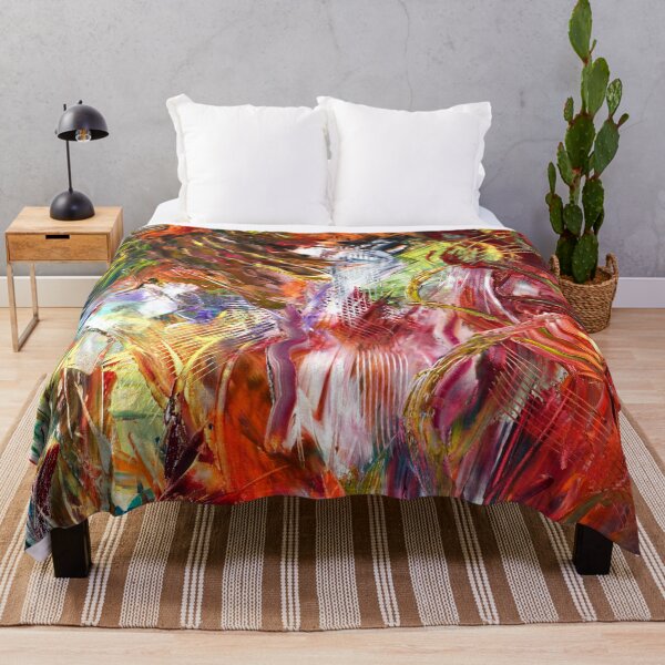 Item preview, The Deep - Vibrant, Visceral Abstract Art designed and sold by KarenRHarris.