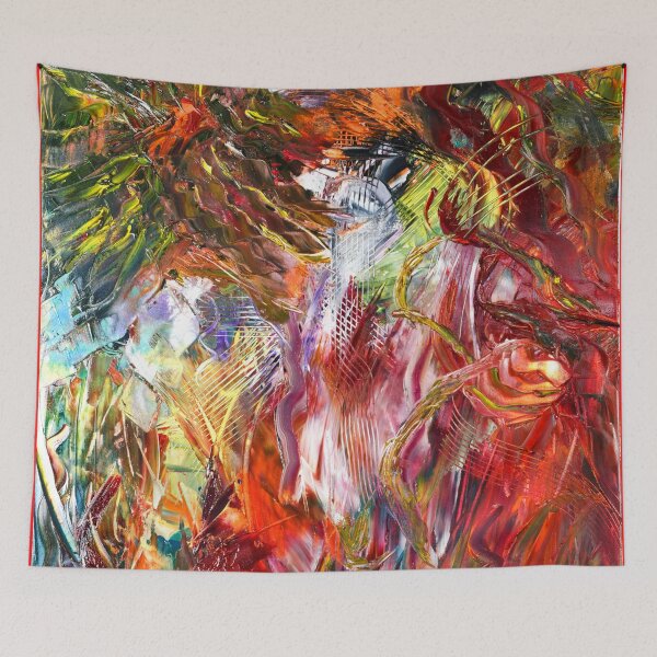 Item preview, The Deep - Vibrant, Visceral Abstract Art designed and sold by KarenRHarris.